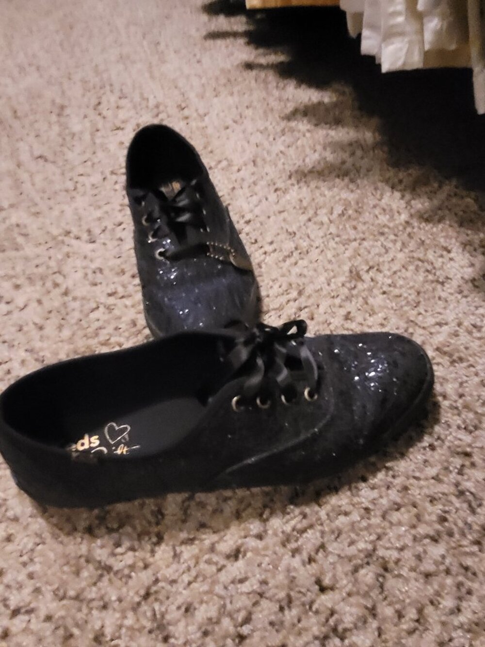Keds & Kate Spade  glitter sneaker